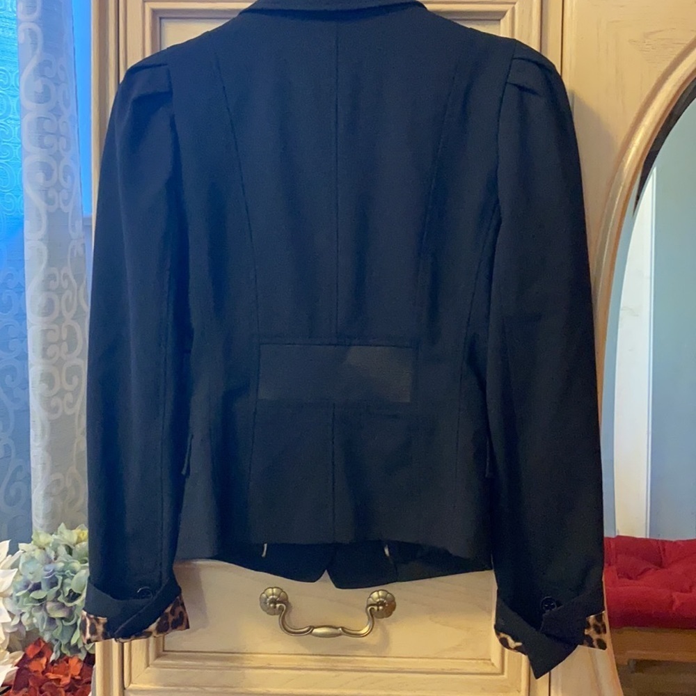 Express Jacket Leopard Puff Sleeve - Picture 7 of 11